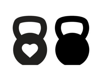 340x270 Kettlebell Sticker Etsy - Kettlebell Drawing