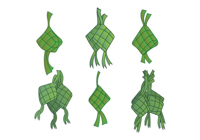 700x490 ketupat vector - Ketupat Drawing