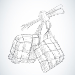 300x300 ketupat royalty free photos and vectors - Ketupat Drawing