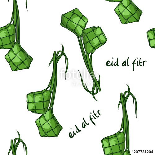 500x500 ketupat seamless design stock image and royalty free vector - Ketupat Drawing