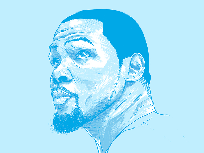 800x600 kevin durant - Kevin Durant Drawing