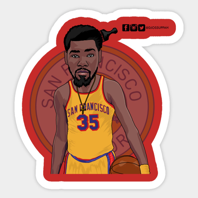 630x630 vector drawing of kevin durant san fran warriors - Kevin Durant Drawing