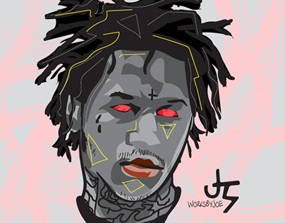 404x316 Kevin Gates Illustration On Behance - Kevin Gates Drawing