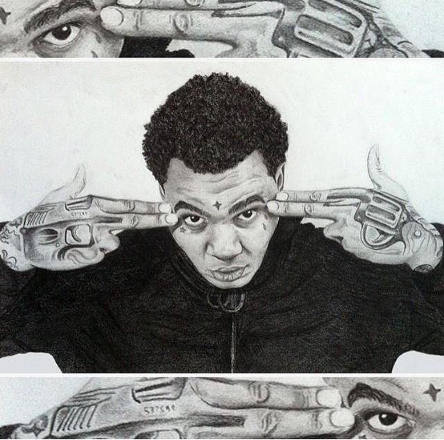 640x634 Kevin Gates Quotes On Twitter Live Everything You Don Seen Me - Kevin Gates Drawing
