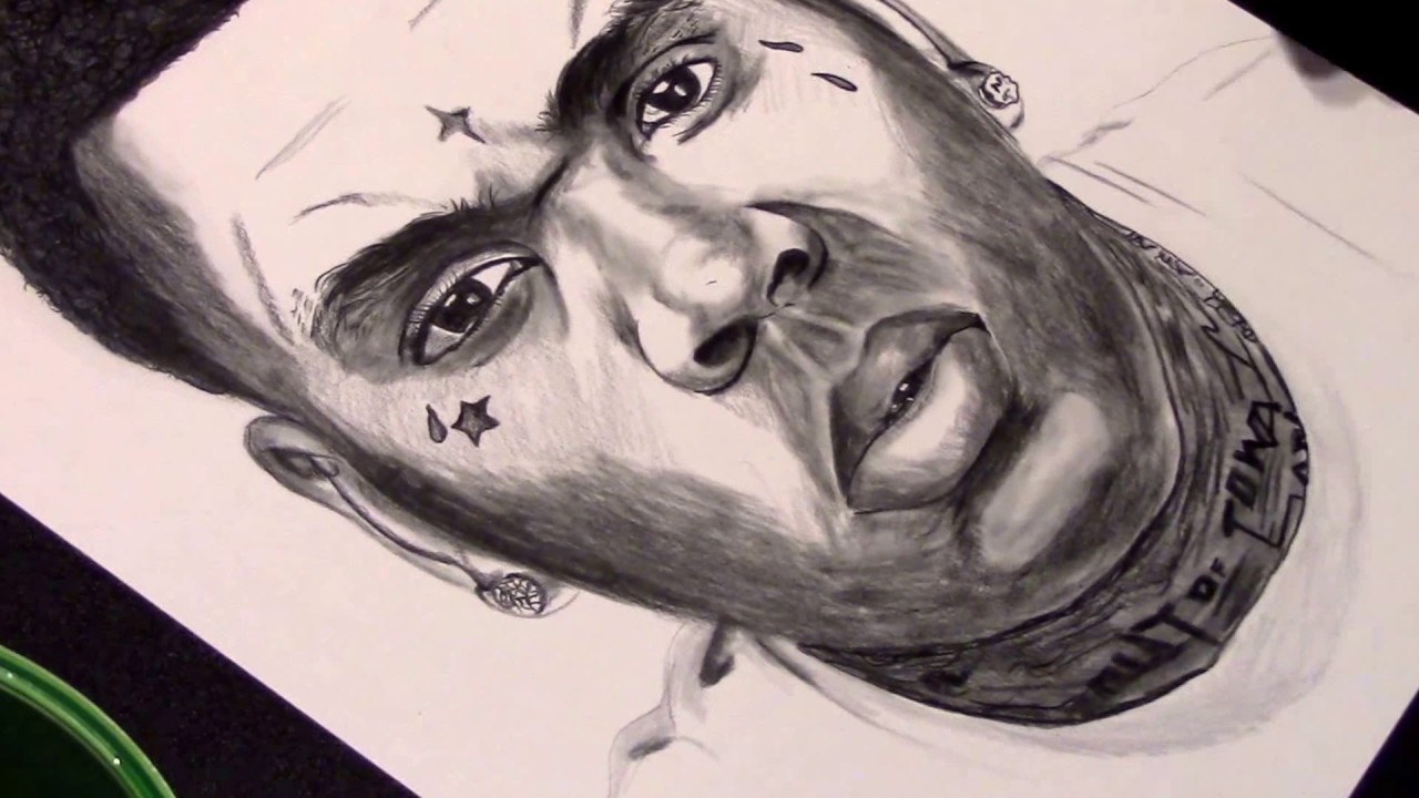 1280x720 Music Art - Kevin Gates Drawing