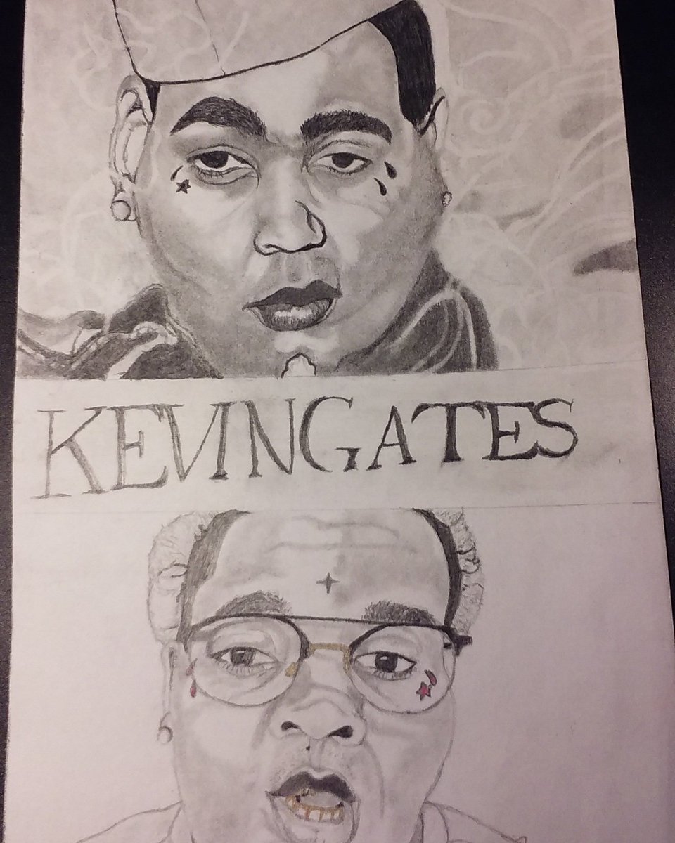 960x1200 Bruce Portman On Twitter I Did This Sketch Of Kevin Gates - Kevin Gates Drawing