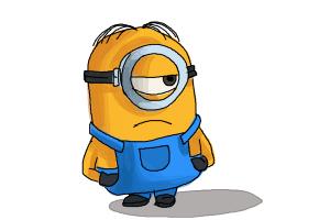 300x200 How To Draw Kevin The Minion From Despicable Me - Kevin The Minion Drawing