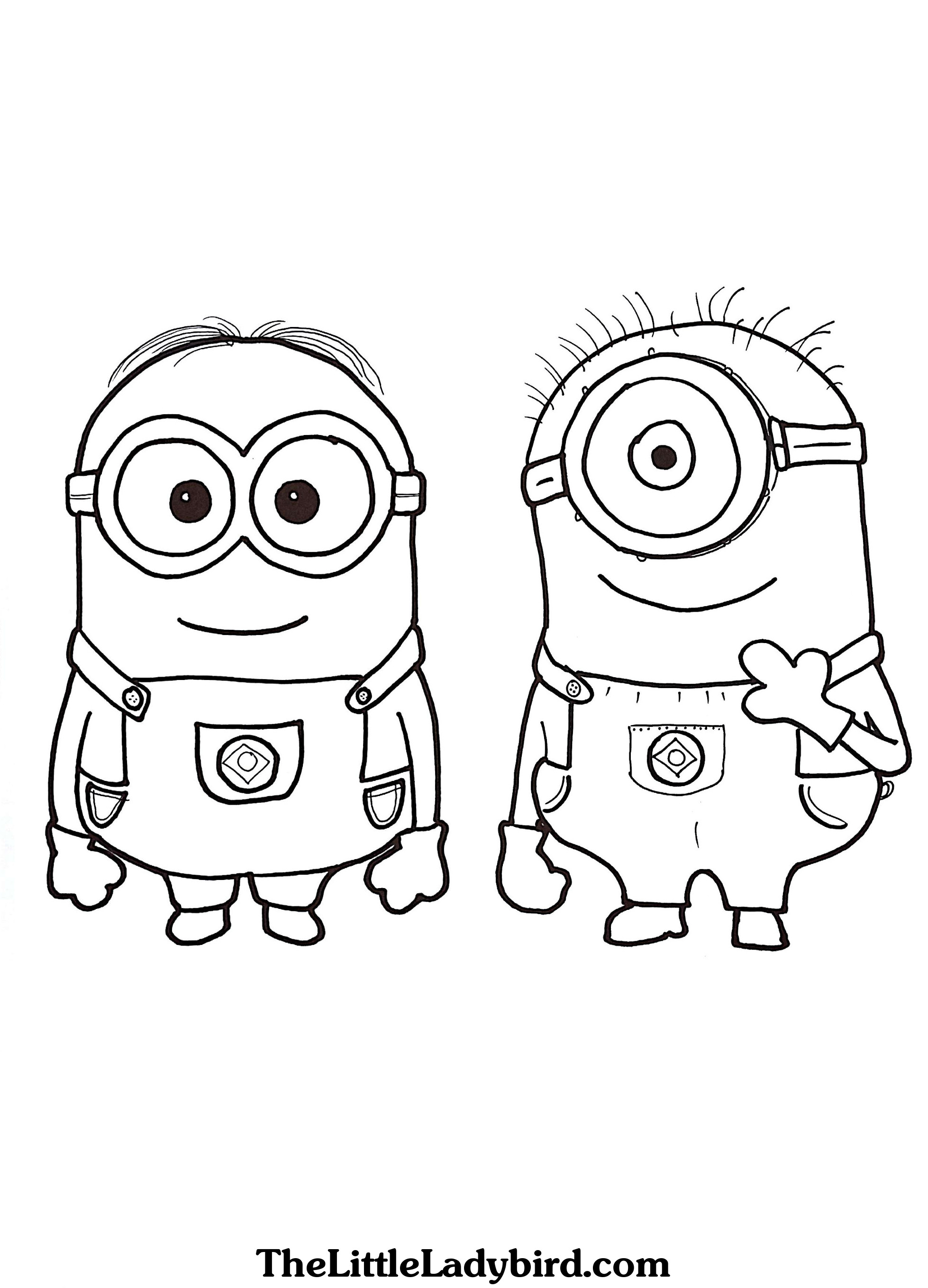 Kevin The Minion Drawing at PaintingValley.com | Explore collection of ...