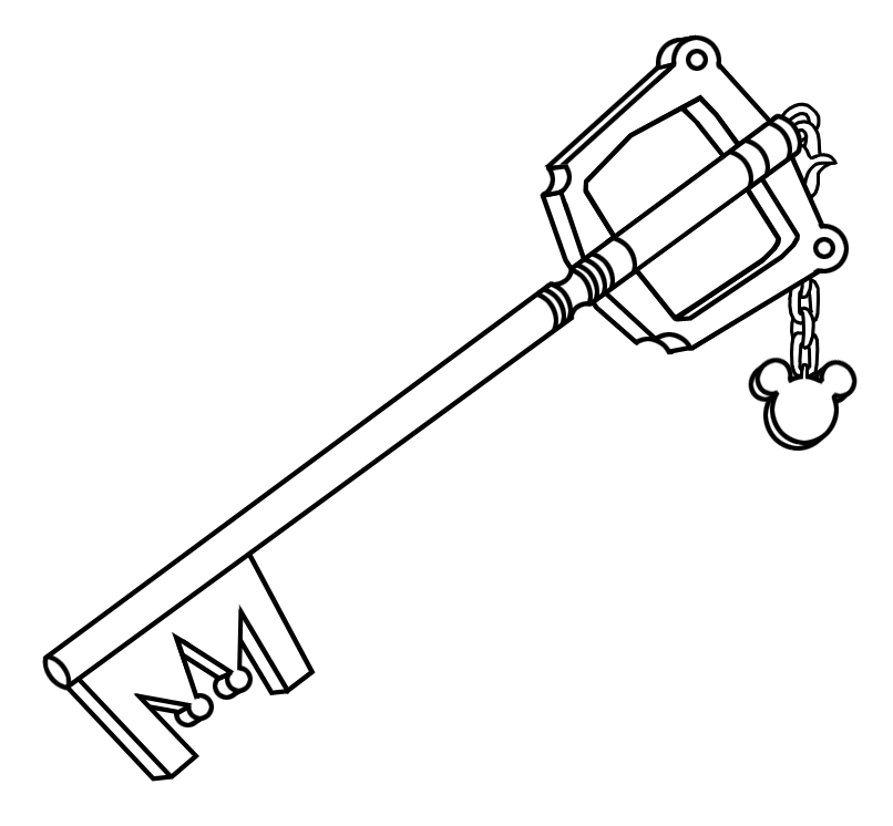 806x746 Collection Of Free Keys Drawing Sketch Download On Ui Ex - Key Line Drawing