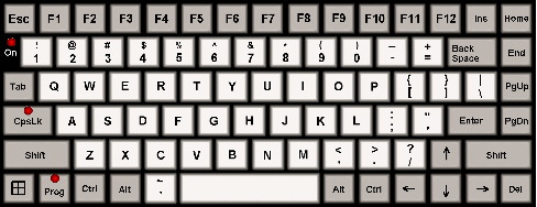 488x188 Industrial Sealed Keyboard Manufactured - Keyboard Drawing