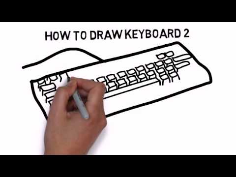 480x360 How To Draw Keyboard - Keyboard Drawing Images