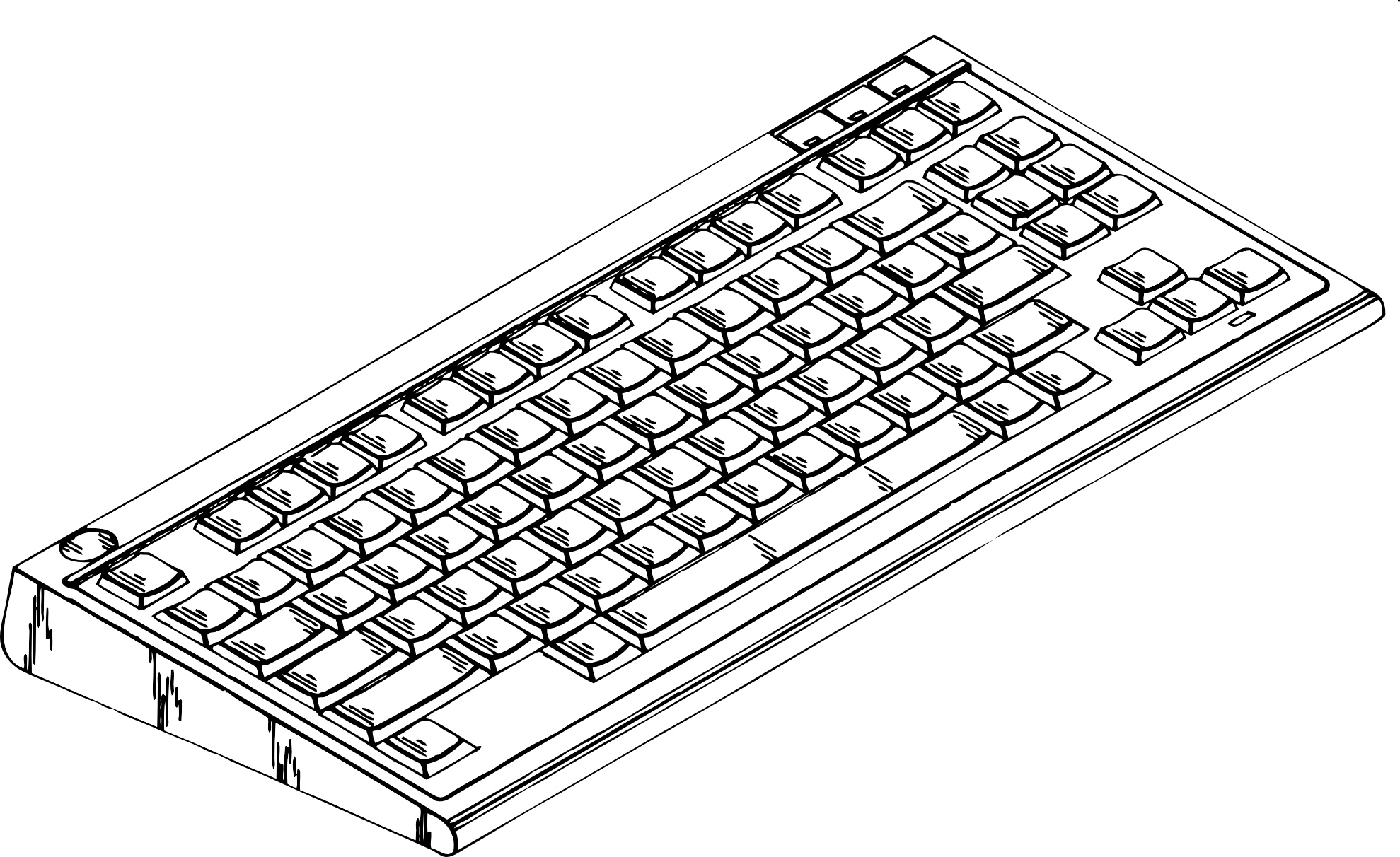 1979x1212 Collection Of Free Keyboard Drawing Pc Download On Ui Ex - Keyboard Drawing Pictures