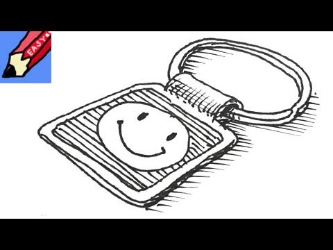 480x360 How To Draw A Keyring Real Easy - Keychain Drawing