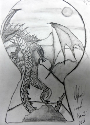 308x431 sketchbook assignments art i - Keyhole Drawing