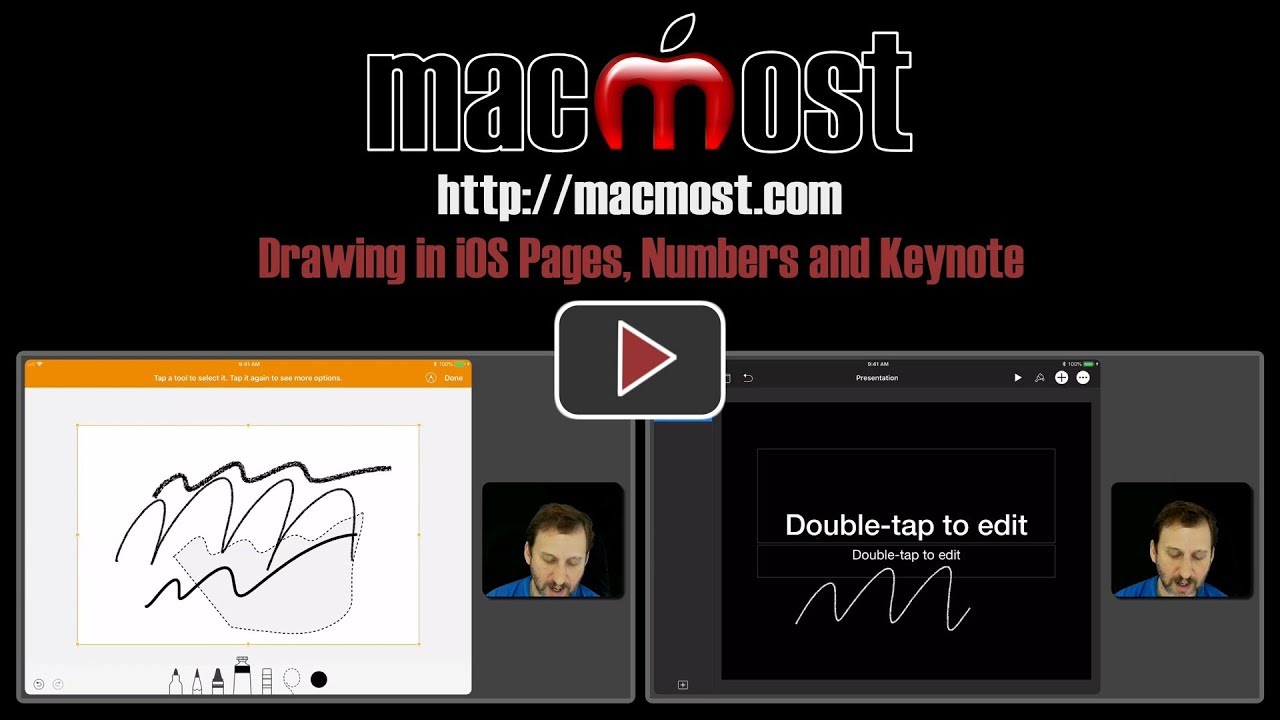 1280x720 drawing in ios pages, numbers and keynote - Keynote Drawing