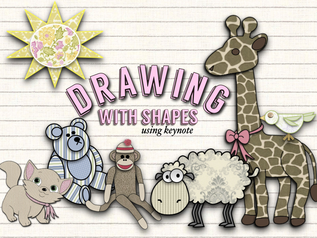 1066x800 Drawing With Shapes In Keynote - Keynote Drawing