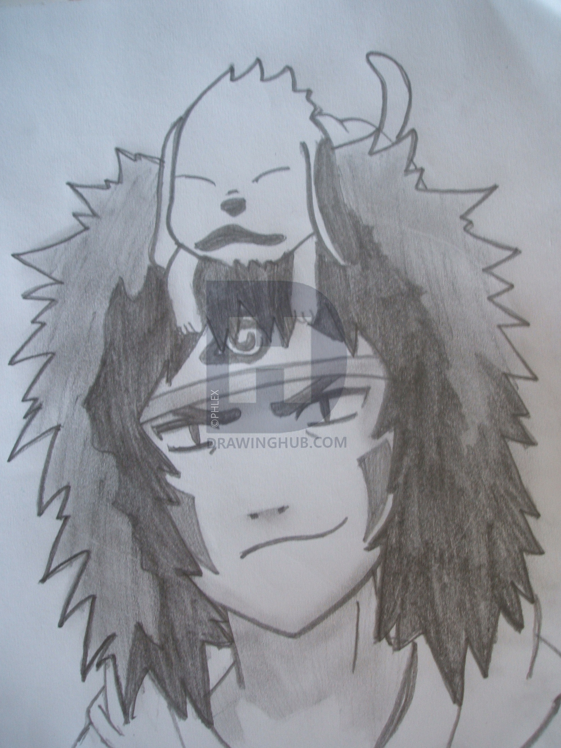 1944x2592 Naruto Episodes Kiba Drawing - Kiba Drawing