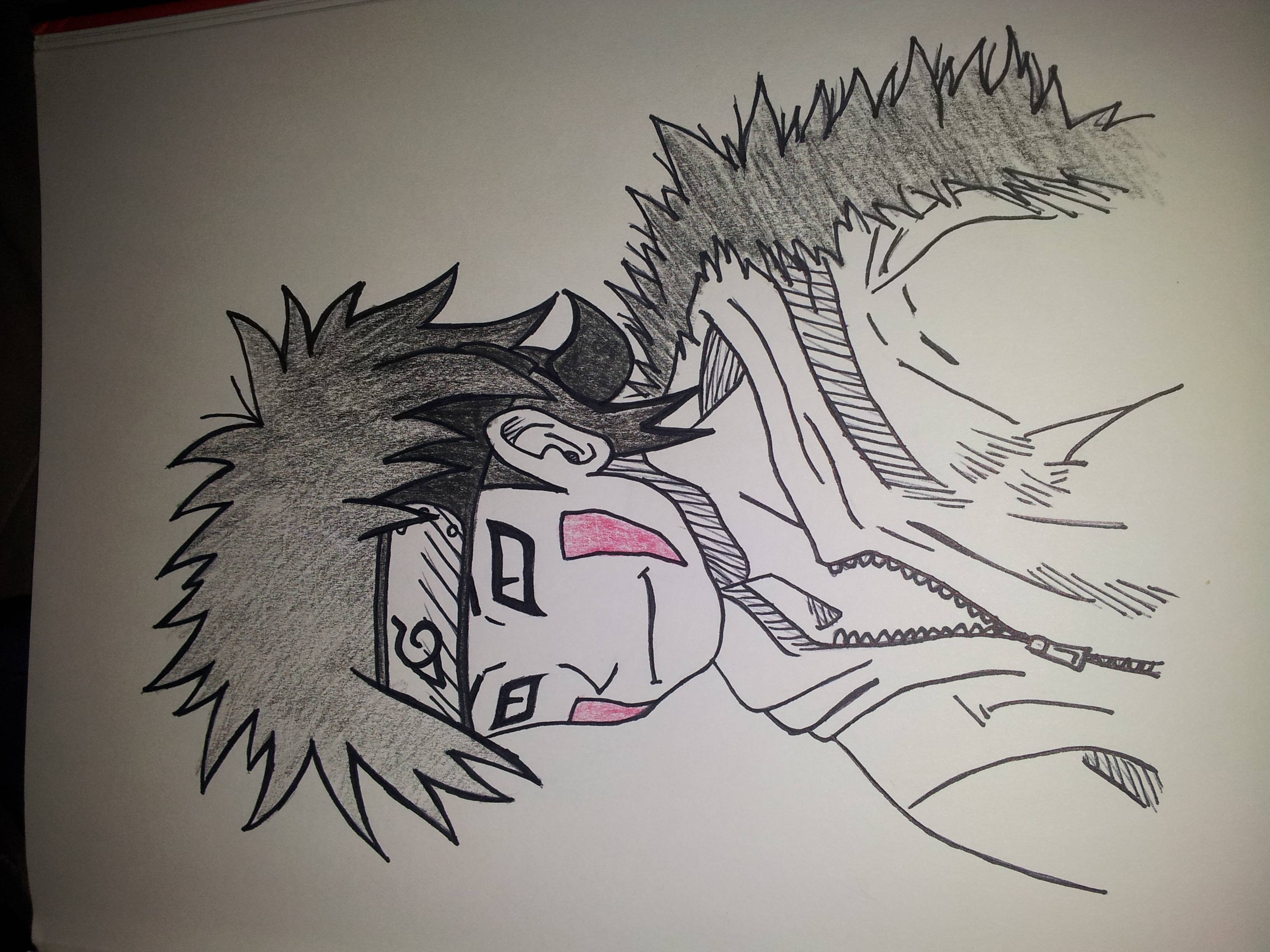 3264x2448 So I Tried To Draw Kiba - Kiba Drawing