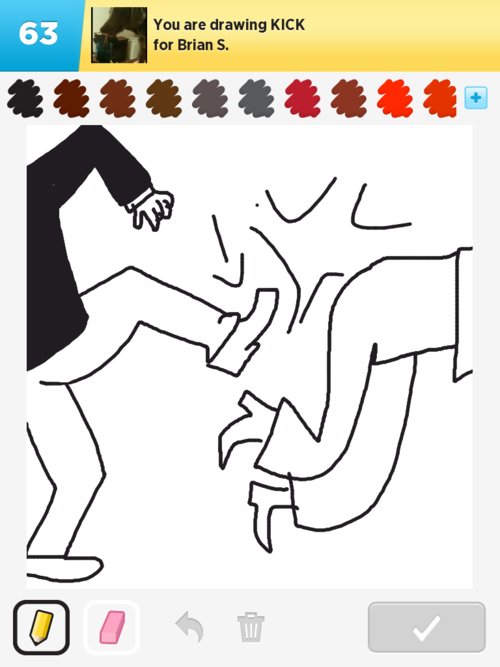 500x667 Kick Drawings - Kick Drawing