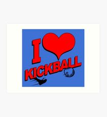 210x230 kickball drawing art prints redbubble - Kickball Drawing