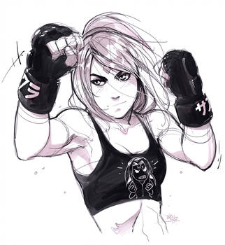 322x350 Kickboxing Explore Kickboxing - Kickboxing Drawing
