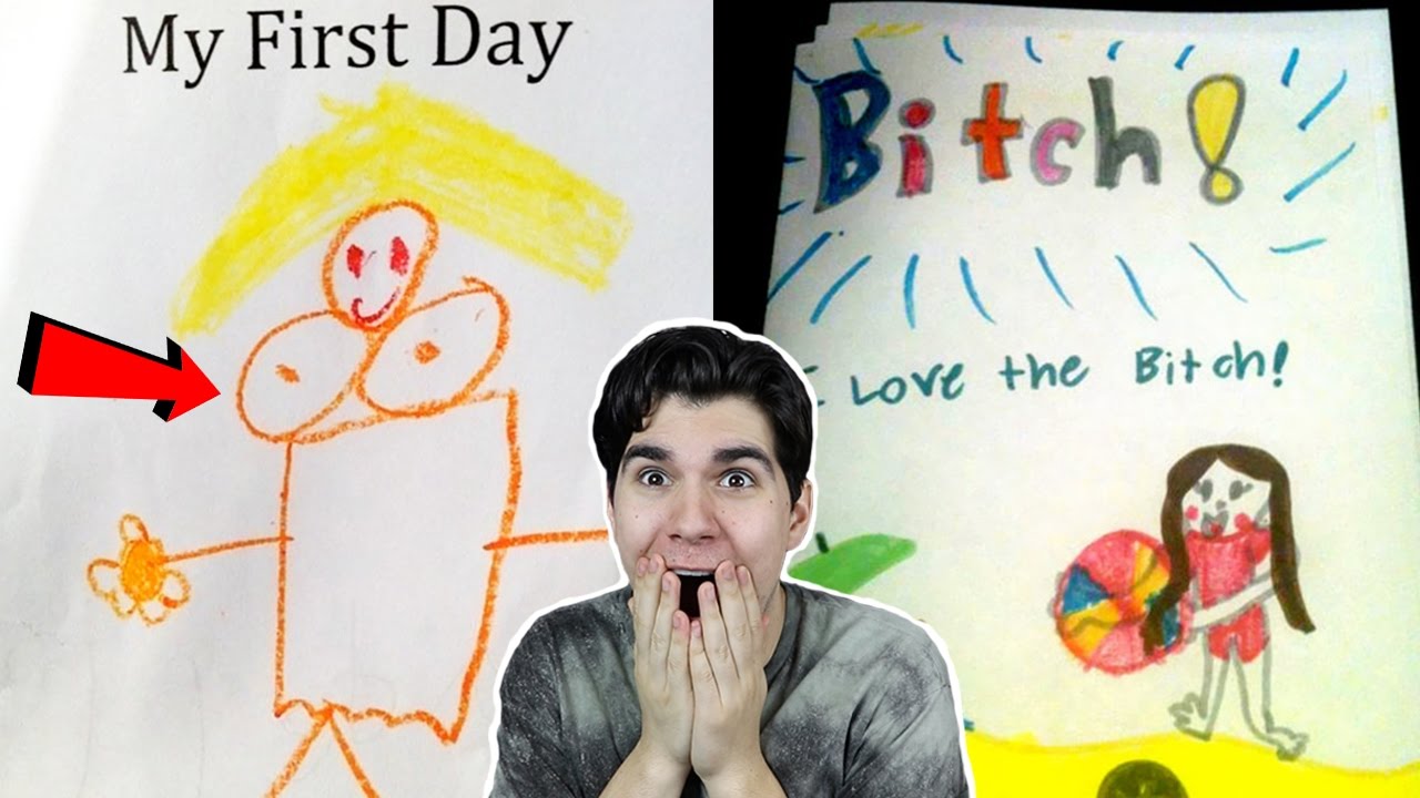 1280x720 Hilarious Kid Drawings! - Kid Drawing Fails