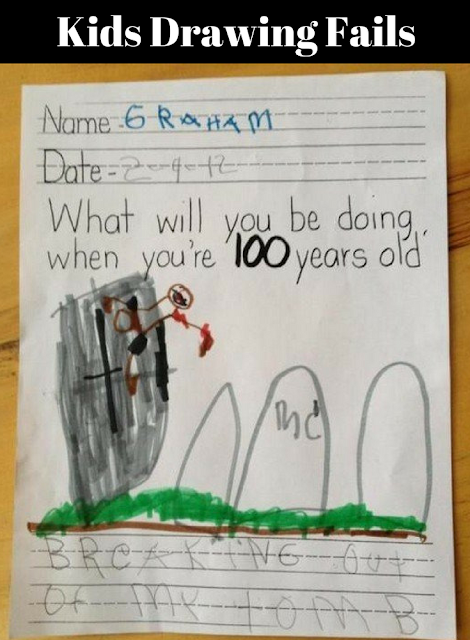 470x640 Kids Drawing Fails On A Lighter Note - Kid Drawing Fails