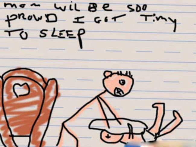 650x488 Funny Kids Drawings That Say A Lot About Their Parents - Kid Drawing Fails