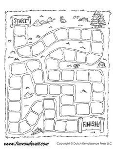 236x305 Make Your Own Board Game With These Free Printables! Teaching - Kid Drawing Games Free