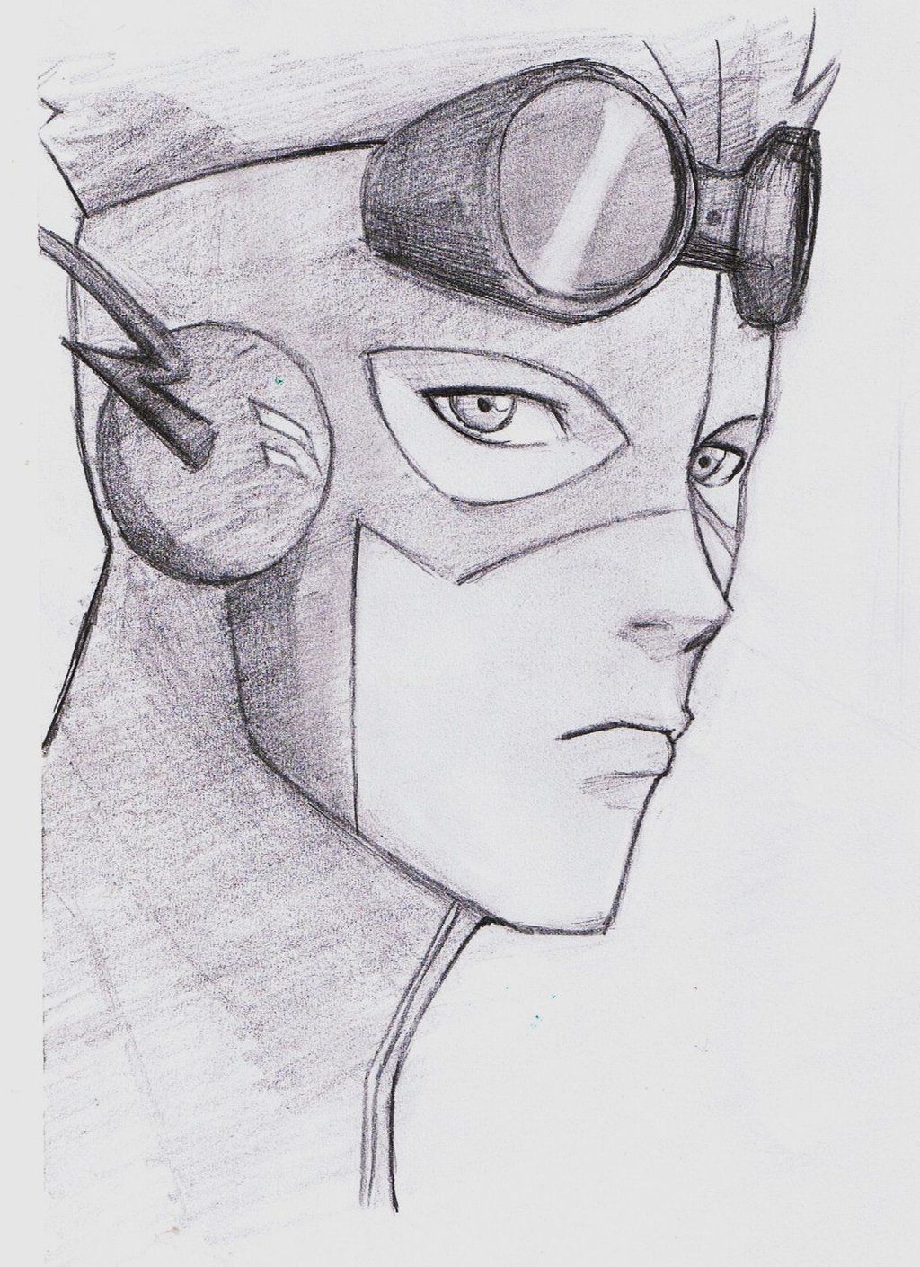 1024x1410 Kid Flash - Kid Flash Drawing