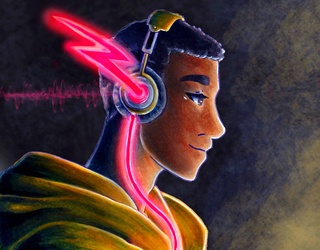 320x250 More Experimenting With Lightsshadows And Backgrounds ^ ^ I've - Kid Flash Drawing