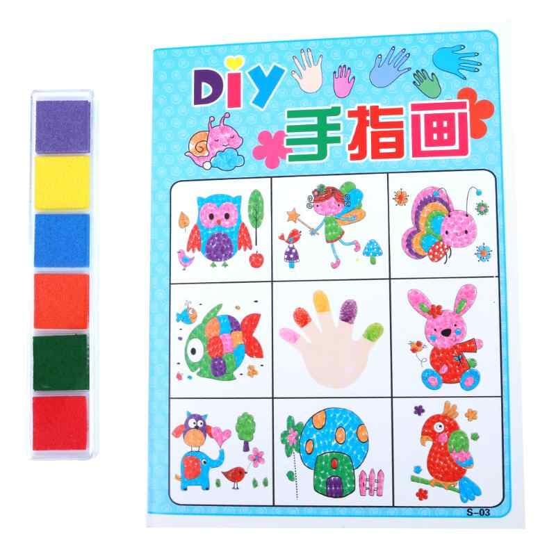 800x800 Detail Feedback Questions About Diy Cartoon Kid Finger - Kid Painting Drawing