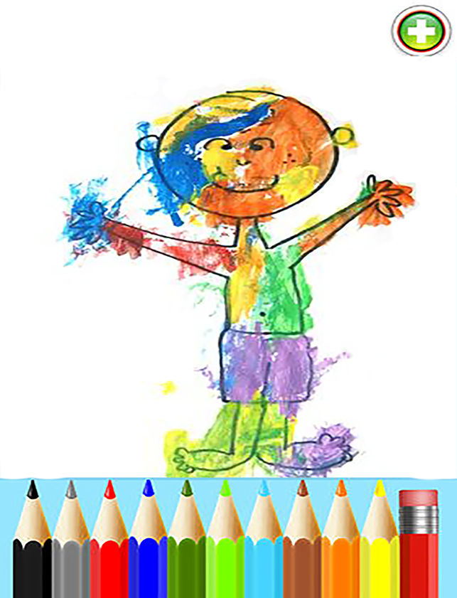 643x841 Kid Paint Easy For Preschoolers,children Draw,baby Fun,kids - Kid Painting Drawing