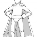 150x150 Super Hero Drawing Deve Drawing - Kid Superhero Drawing