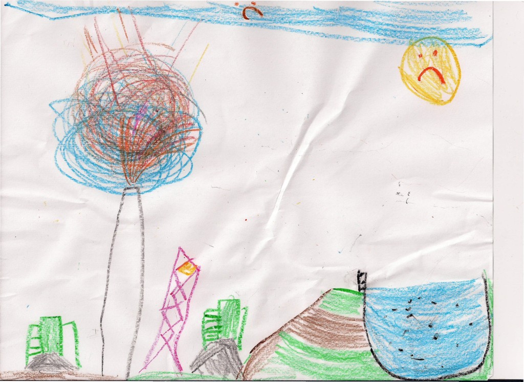 1024x746 Kids In Fracking Sacrifice Zones Depict Trauma In Crayon Drawings - Kids Crayon Drawing