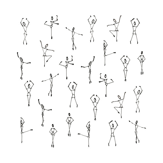 630x630 Dance Ballerina Dance - Kids Dancing Drawing