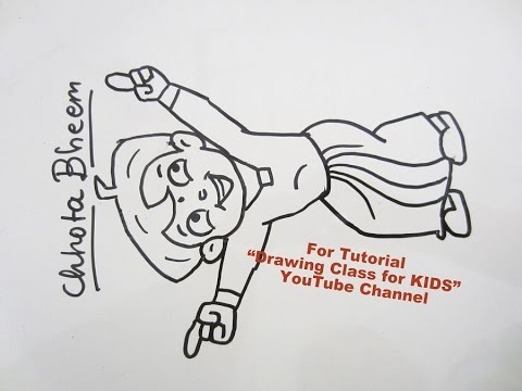 480x360 how to draw dancing chhota bheem step - Kids Dancing Drawing