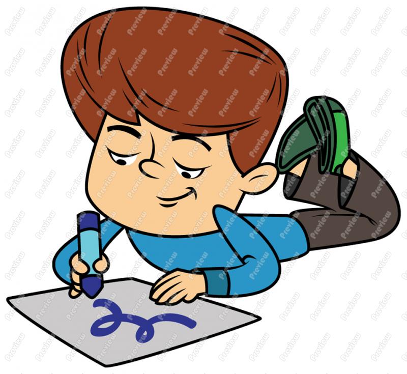 800x735 Kids Coloring Clipart Clip Art - Kids Drawing Clipart