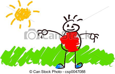 450x293 Kids Drawing Kiddie Style Drawing - Kids Drawing Clipart