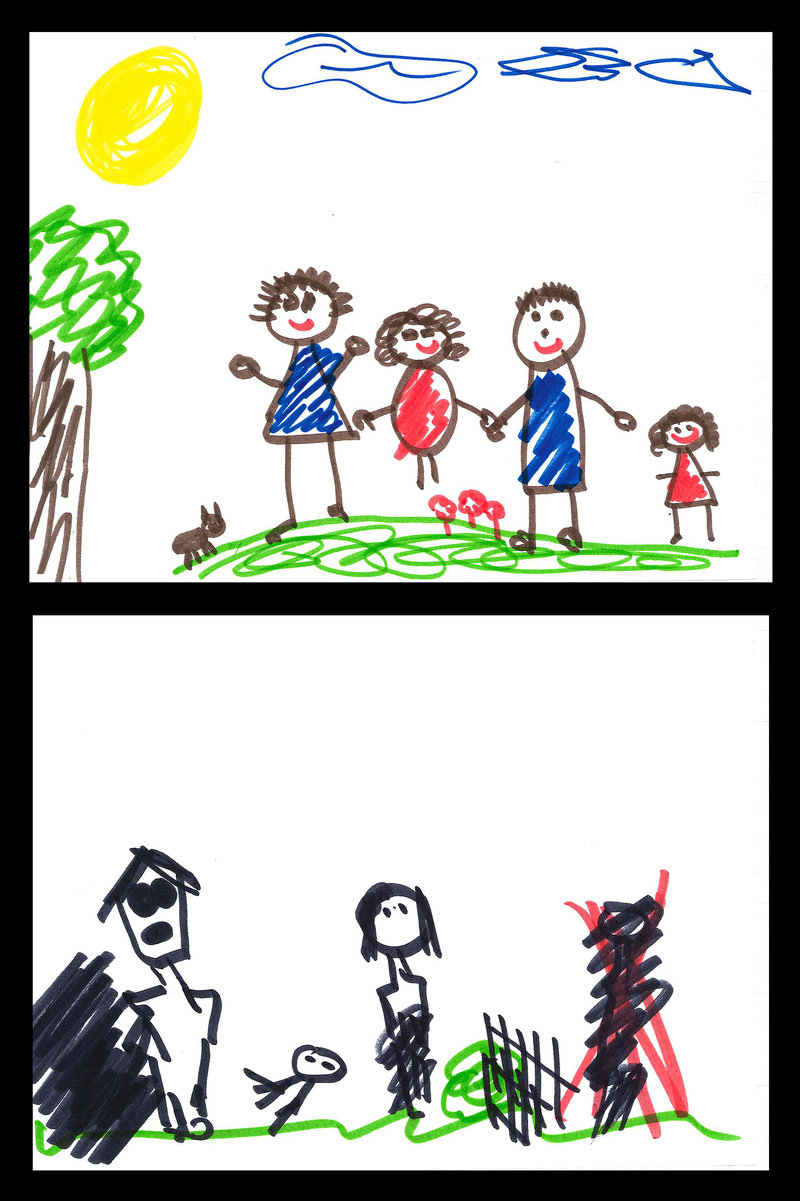 800x1201 Kids' Drawings Speak Volumes About Home Npr Ed Npr - Kids Drawing Com