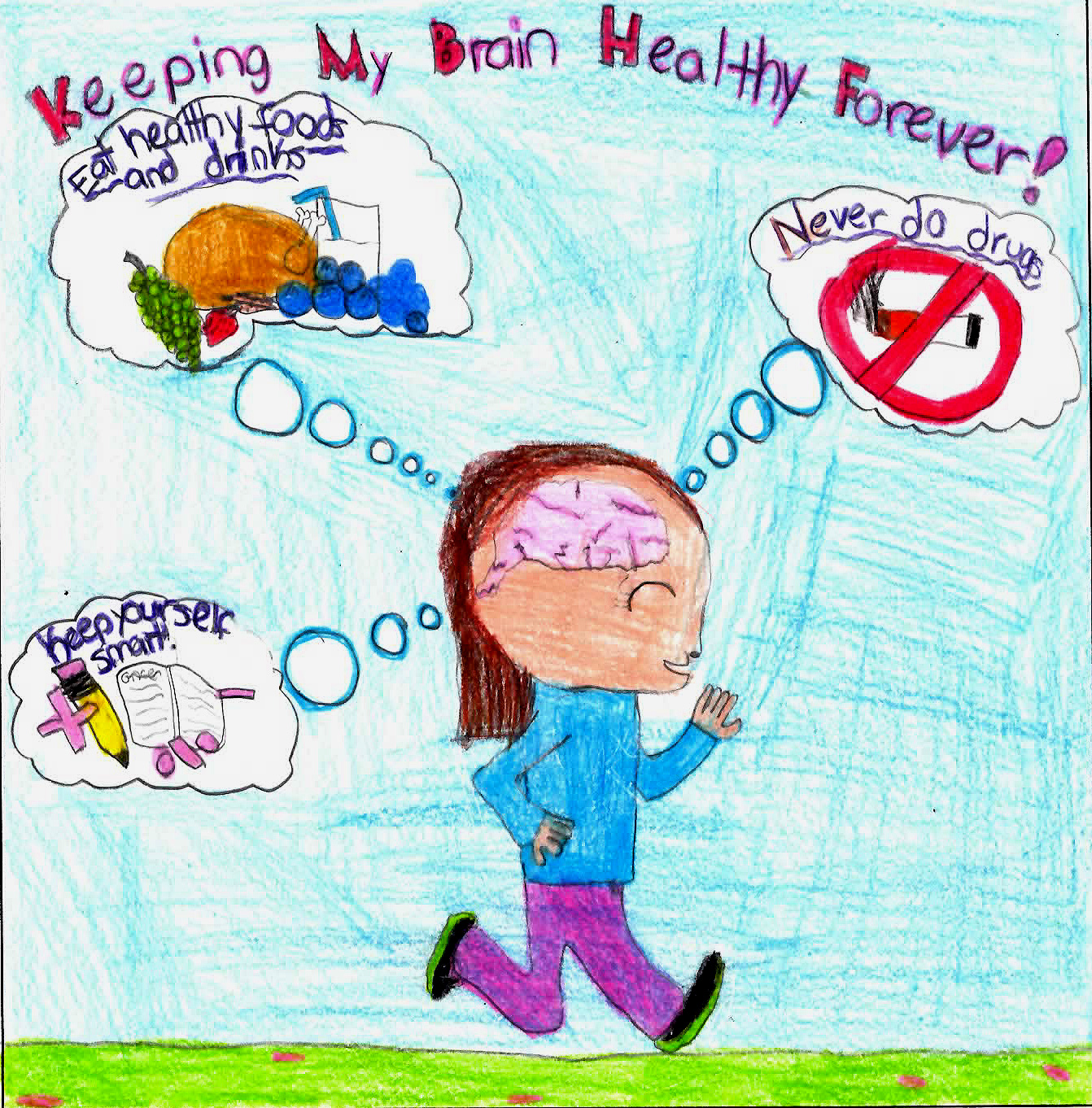 1342x1362 Neuroscience For Kids - Kids Drawing Com