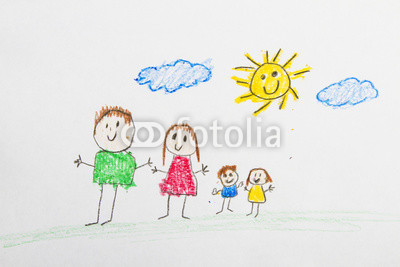 400x267 kids drawing family buy photos ap images detailview - Kids Drawing Family