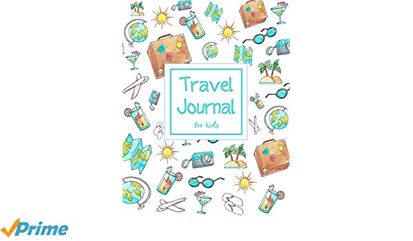 600x350 Travel Journal For Kids Summer Travel Elements Family Holiday - Kids Drawing Family