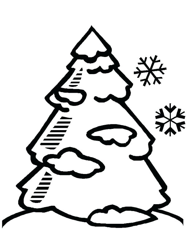 600x800 Kids Drawing Of A Tree At Free For Personal Use Winter Coloring - Kids Drawing Of A Tree