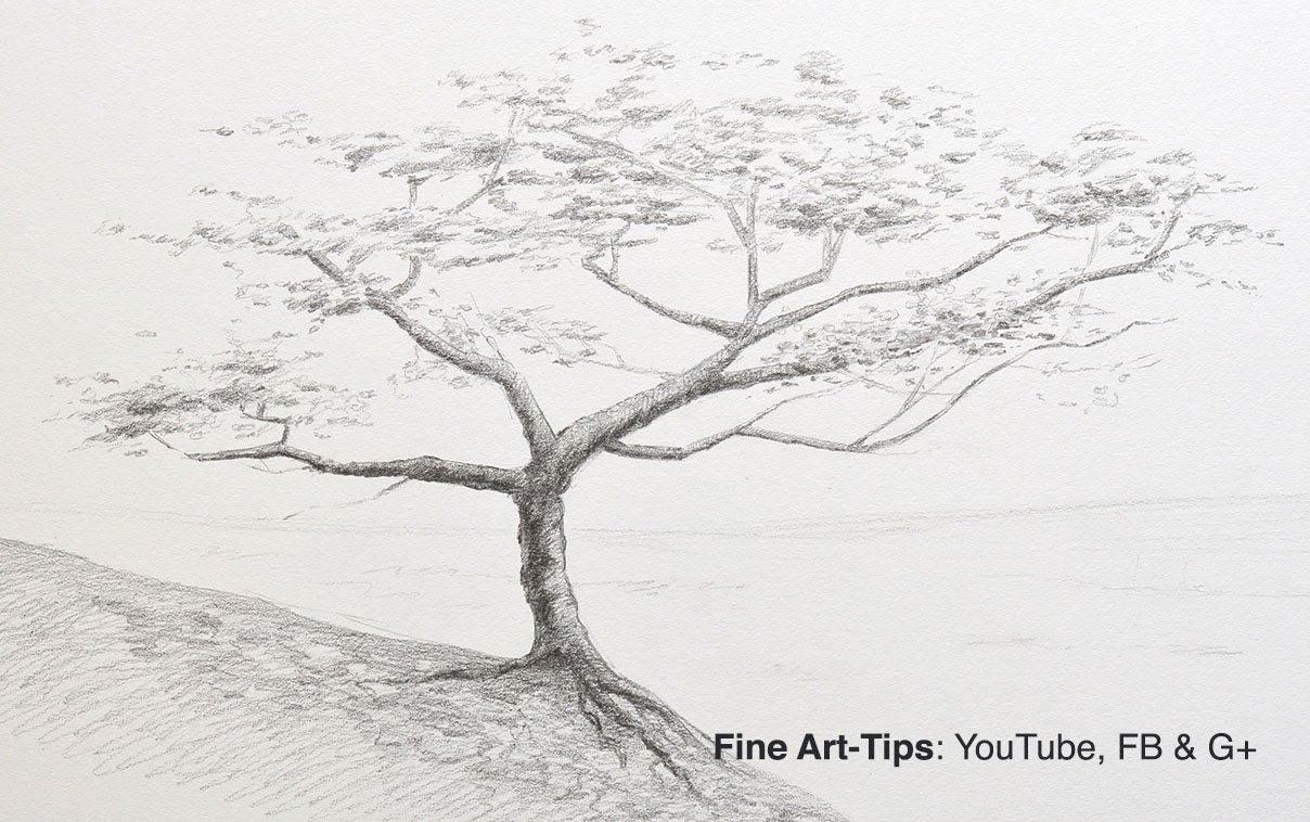 1208x758 Drawing Pencil Sketch Image Tree Easy Pencil Drawings Of Tree - Kids Drawing Of A Tree