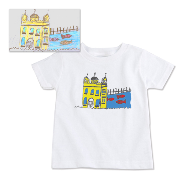 596x596 Custom Kids Drawing - Kids Drawing Print