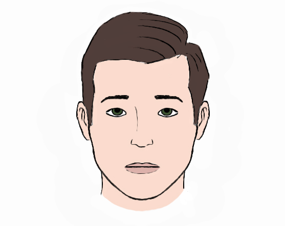 557x442 How To Draw A Face For Beginners How To Draw For Kids - Kids Face Drawing