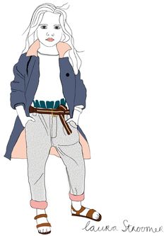 235x333 Best Kids Fashion Illustration Images Fashion Illustrations - Kids Fashion Drawing