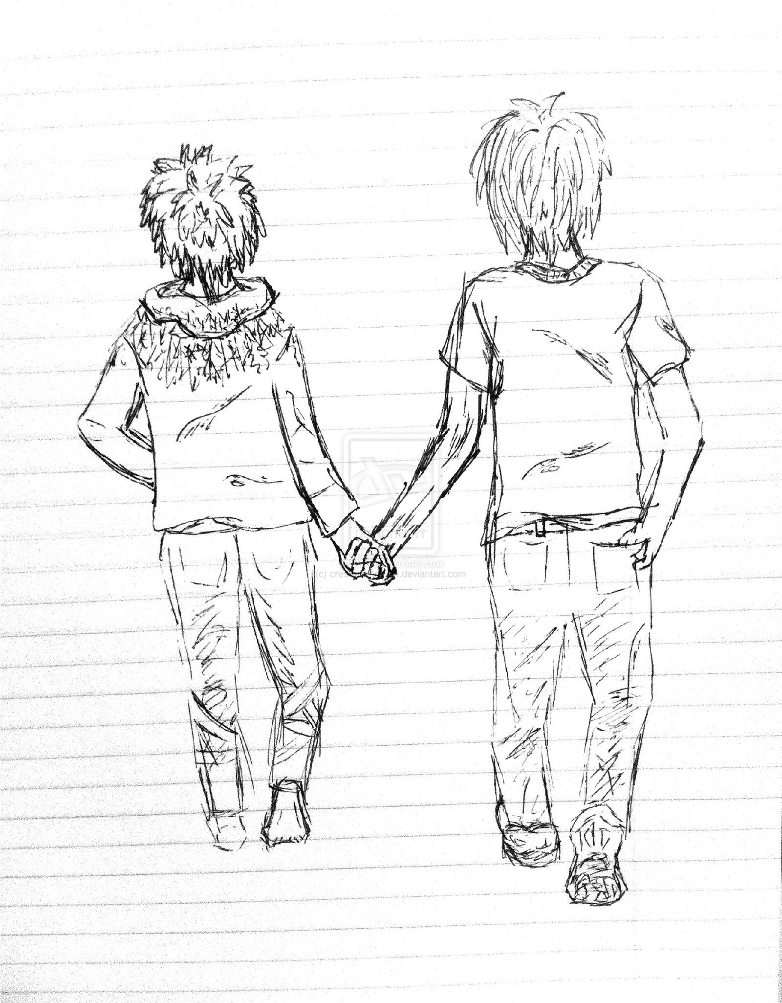 1600x2051 image result for two boys holding hands drawing lgbtq holding - Kids Holding Hands Drawing