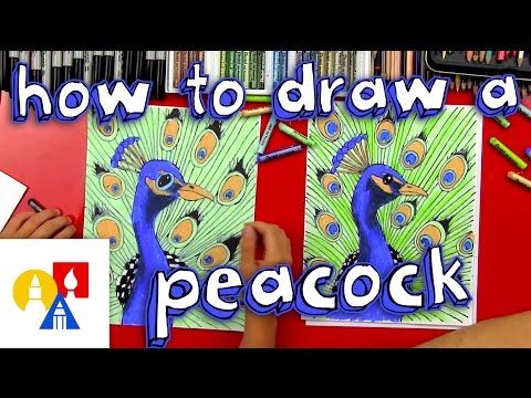 480x360 How To Draw A Peacock - Kids Hub Drawing